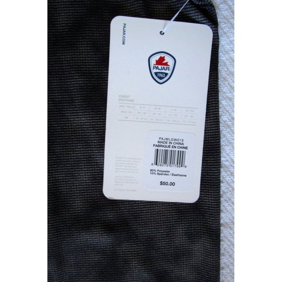 Pajar Canada Men's Black Performance Moisture Wicking Shirt Large New with Tags - Picture 3 of 7